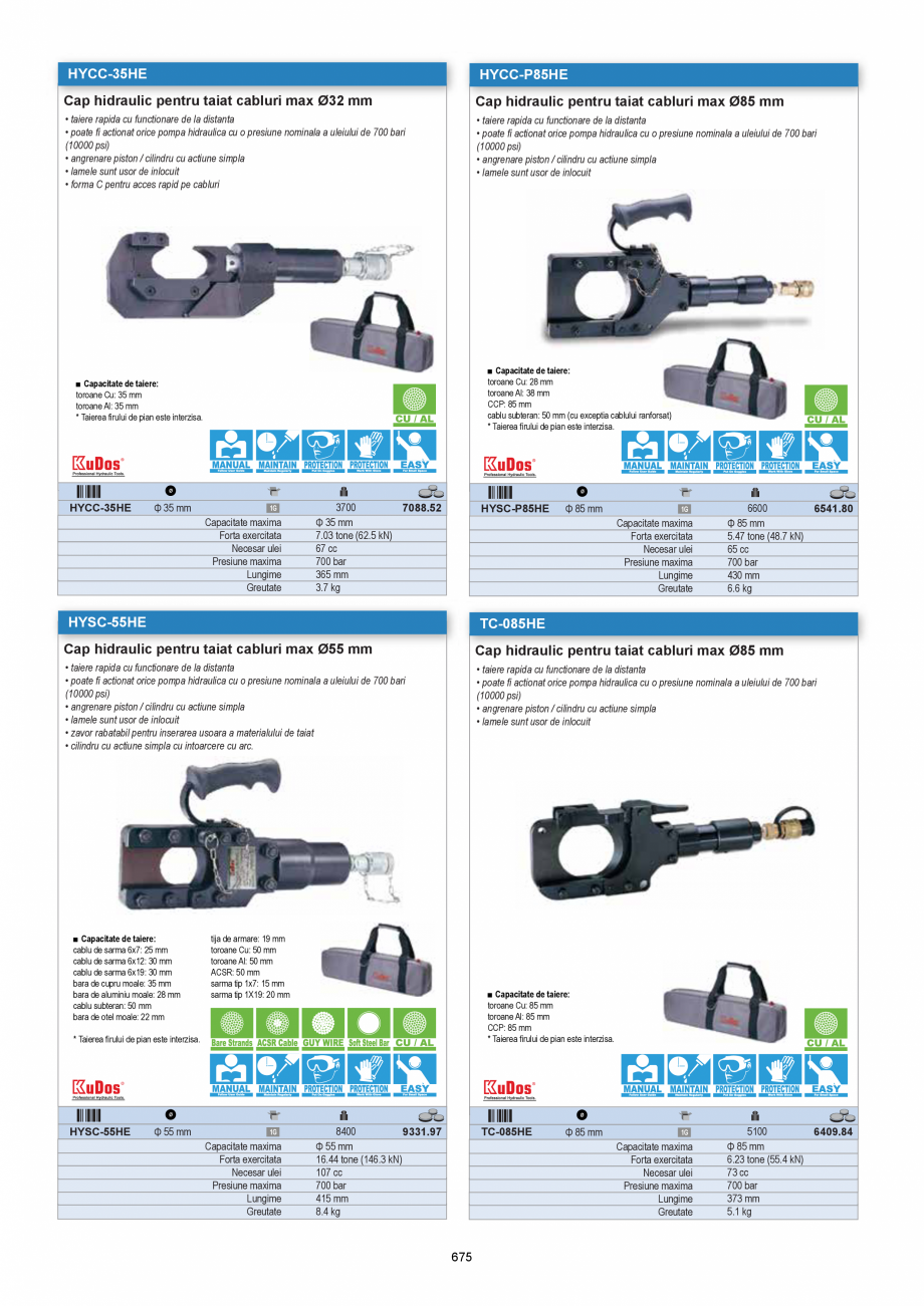 Pagina 675-CATALOG-UNIOR-TEPID-INDUSTRIAL-2025_rev5  Catalog, brosura Romana najul cu clichet este fabricat din...