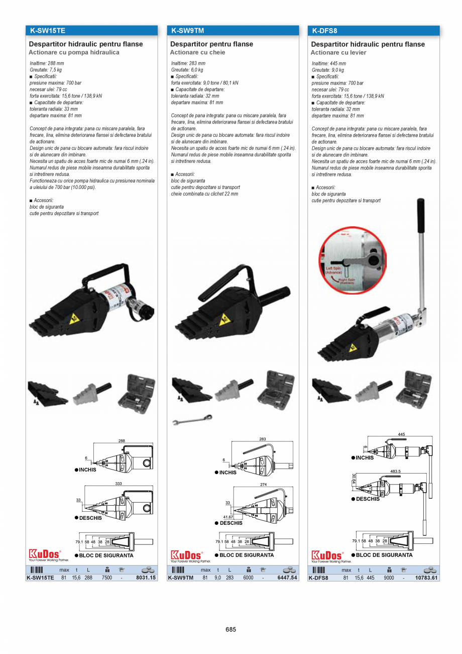 Pagina 685 - CATALOG-UNIOR-TEPID-INDUSTRIAL-2025_rev5  Catalog, brosura Romana  tubulara de
32 mm;...