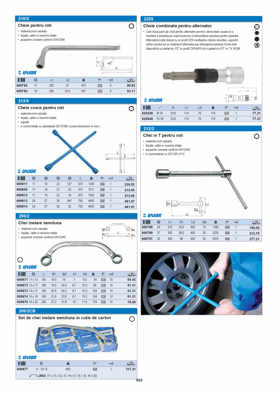 Pagina 693-CATALOG-UNIOR-TEPID-INDUSTRIAL-2025_rev5  Catalog, brosura Romana le
• calibrate pentru un cuplu...