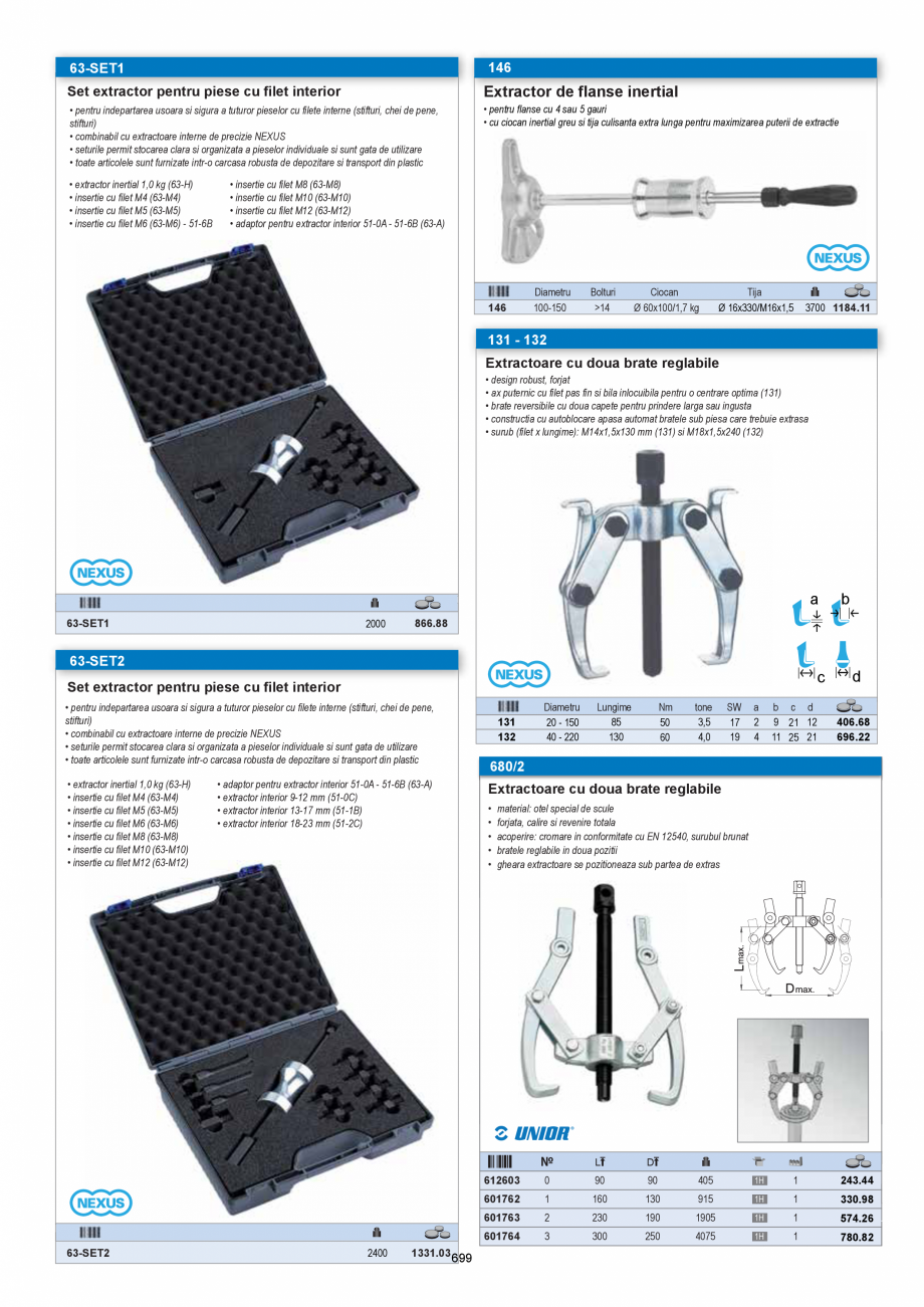 Pagina 699 - CATALOG-UNIOR-TEPID-INDUSTRIAL-2025_rev5  Catalog, brosura Romana dinamometrice 9x12 mm...