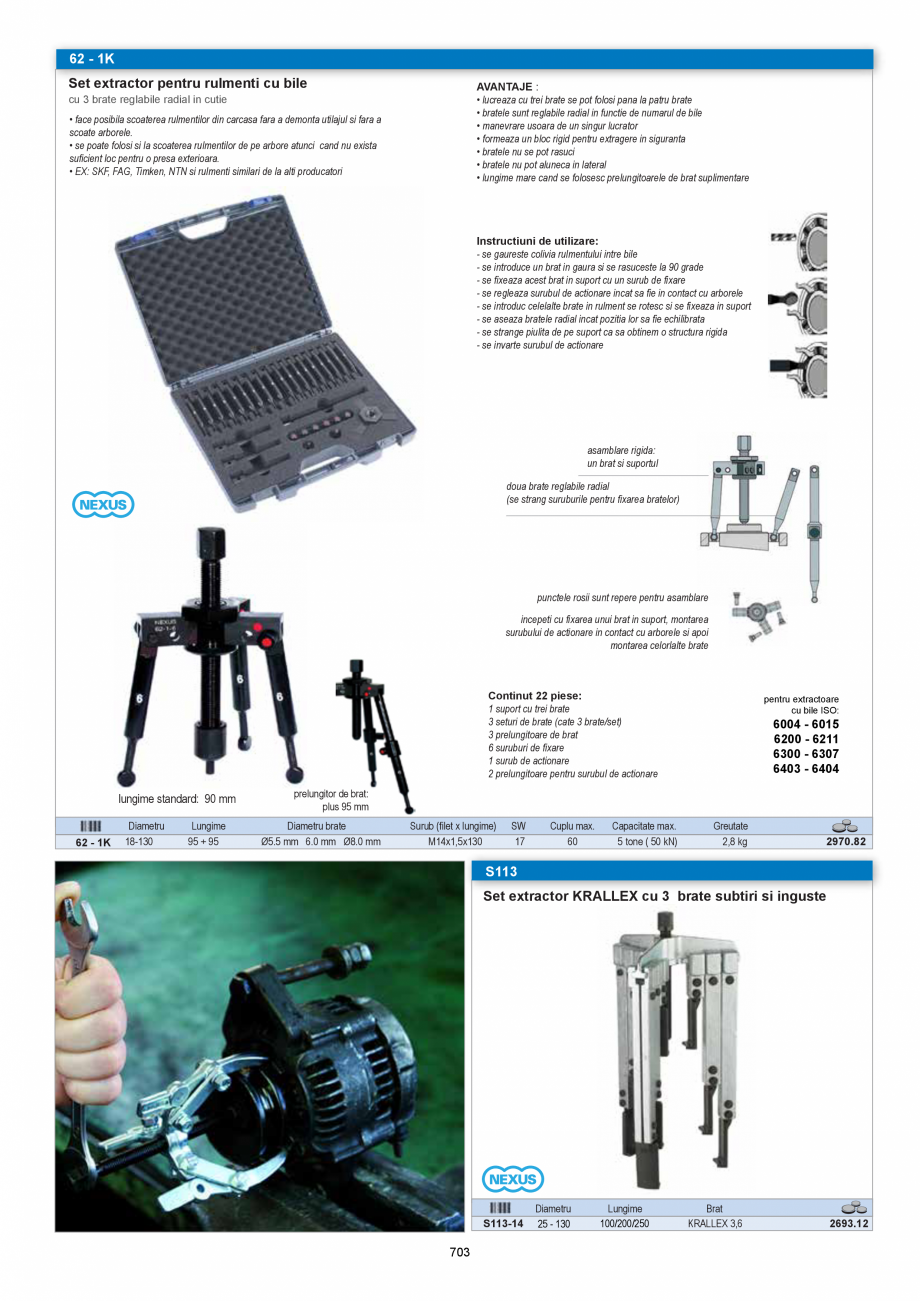Pagina 703 - CATALOG-UNIOR-TEPID-INDUSTRIAL-2025_rev5  Catalog, brosura Romana heie
dinamometrice...