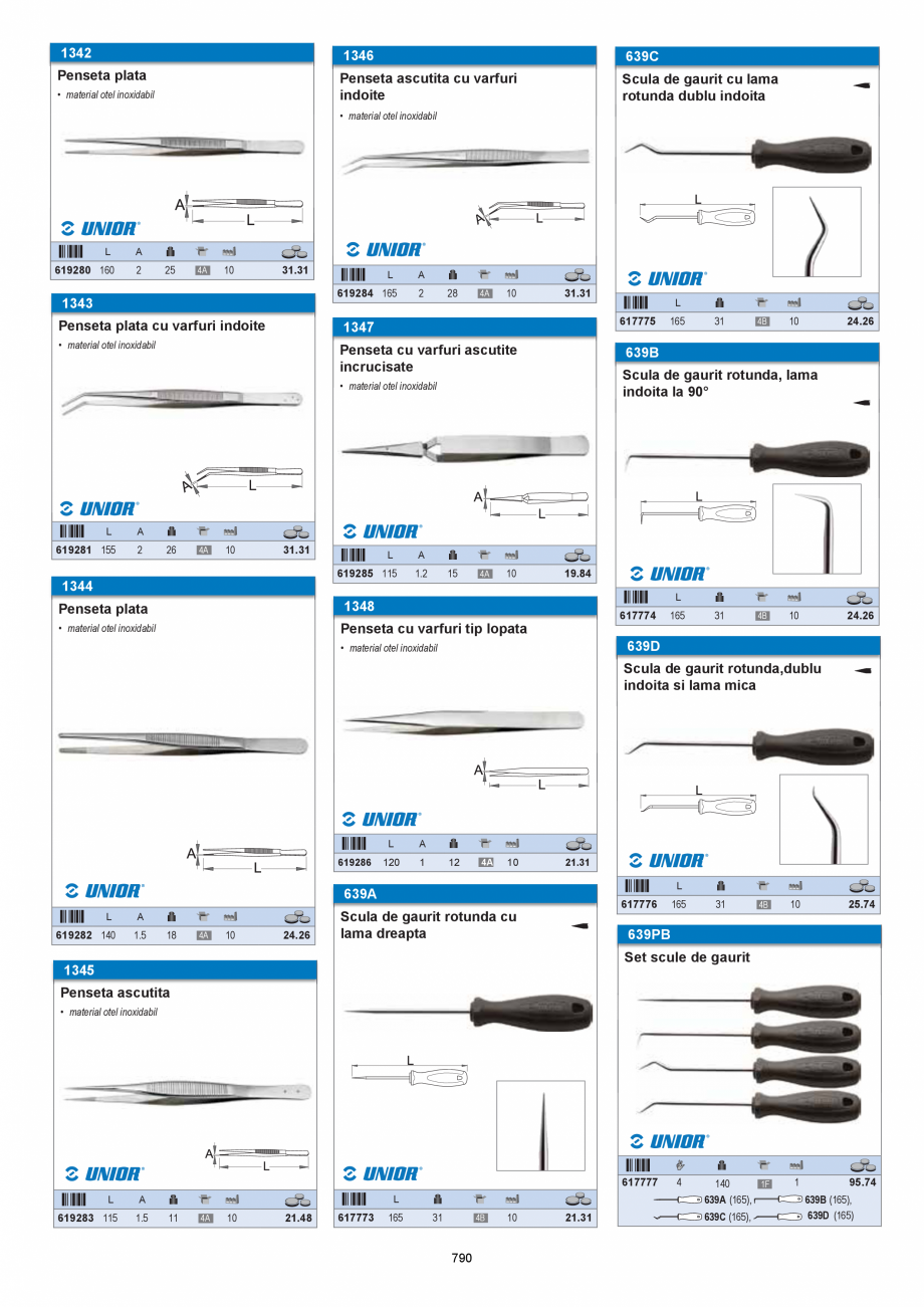 Pagina 788-CATALOG-UNIOR-TEPID-INDUSTRIAL-2025_rev5  Catalog, brosura Romana nse culoare natur

• metru...