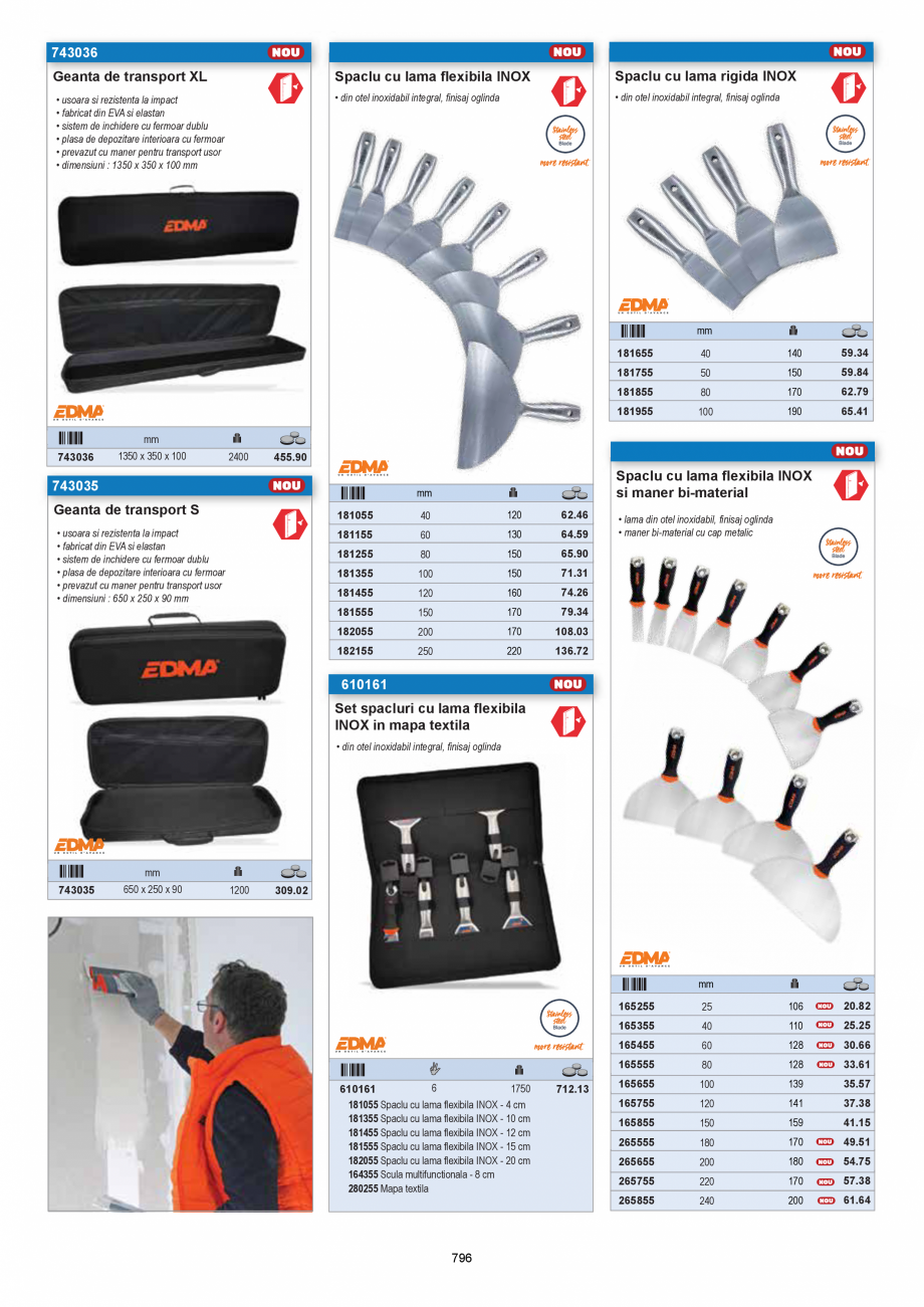 Pagina 794 - CATALOG-UNIOR-TEPID-INDUSTRIAL-2025_rev5  Catalog, brosura Romana e cromare satinata...