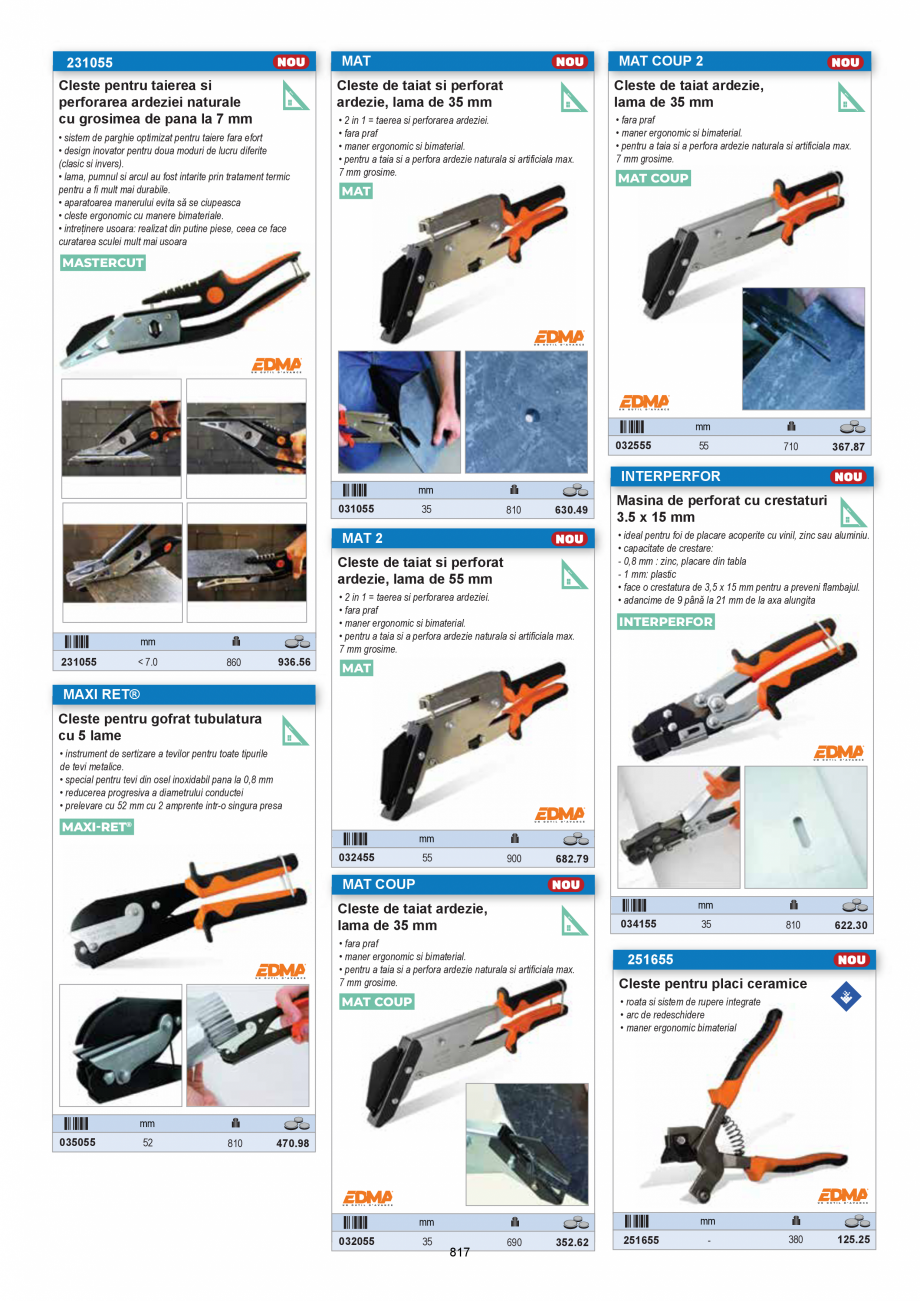 Pagina 815 - CATALOG-UNIOR-TEPID-INDUSTRIAL-2025_rev5  Catalog, brosura Romana  de reglare cu...