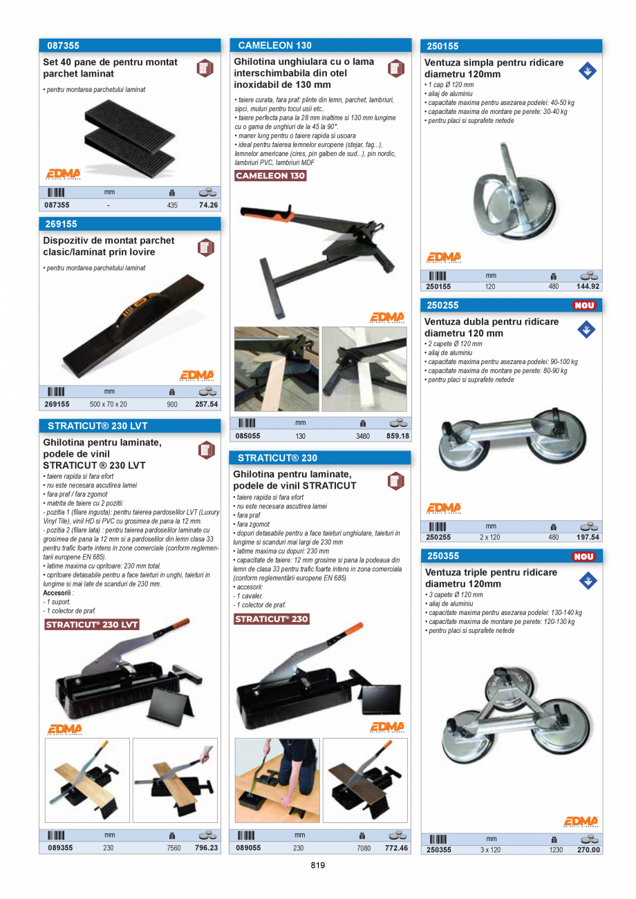 Pagina 817-CATALOG-UNIOR-TEPID-INDUSTRIAL-2025_rev5  Catalog, brosura Romana arbura
• material: otel...