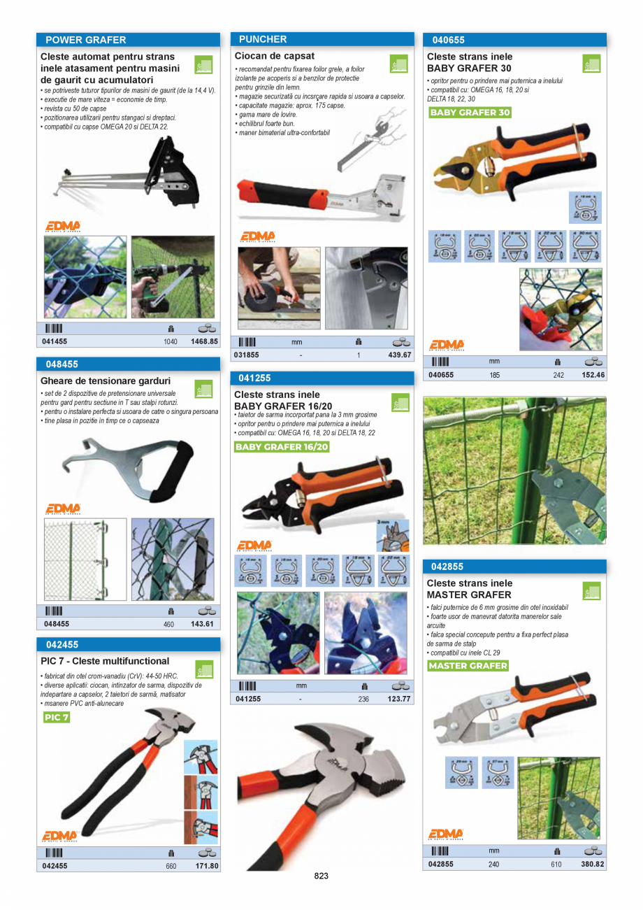 Pagina 821-CATALOG-UNIOR-TEPID-INDUSTRIAL-2025_rev5  Catalog, brosura Romana , cromare satinata
• gradatie: 0...