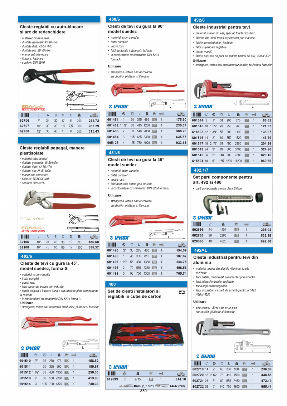 Pagina 878 - CATALOG-UNIOR-TEPID-INDUSTRIAL-2025_rev5  Catalog, brosura Romana dicator baterie...