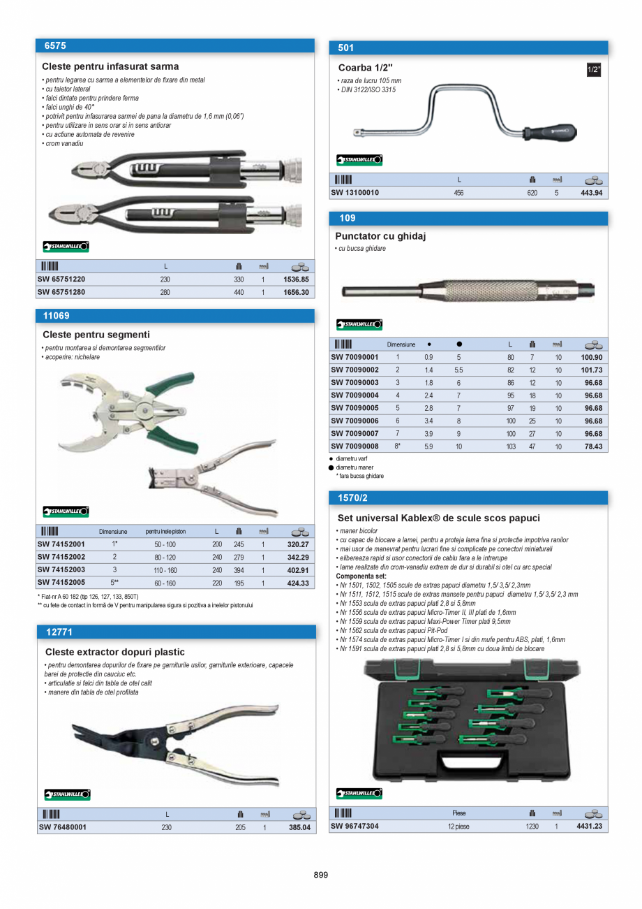 Pagina 897-CATALOG-UNIOR-TEPID-INDUSTRIAL-2025_rev5  Catalog, brosura Romana 70%
• greutate echilibrata...