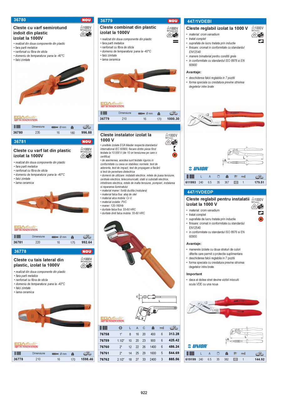 Pagina 920 - CATALOG-UNIOR-TEPID-INDUSTRIAL-2025_rev5  Catalog, brosura Romana at din otel carbon...