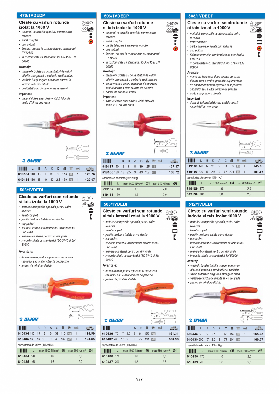 Pagina 925 - CATALOG-UNIOR-TEPID-INDUSTRIAL-2025_rev5  Catalog, brosura Romana izeaza pentru...