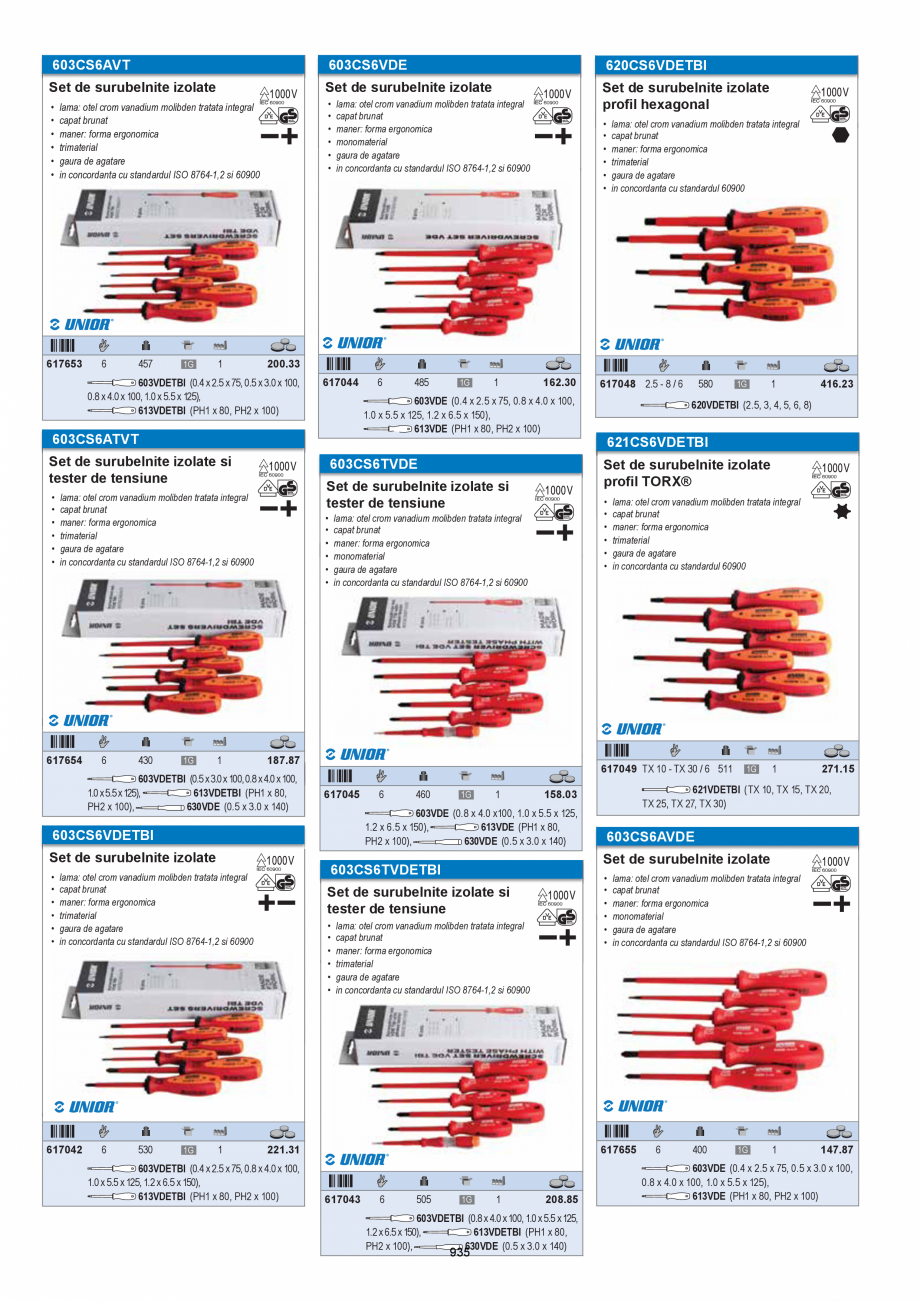 Pagina 933-CATALOG-UNIOR-TEPID-INDUSTRIAL-2025_rev5  Catalog, brosura Romana ga durata.
• mini-cutterul de...