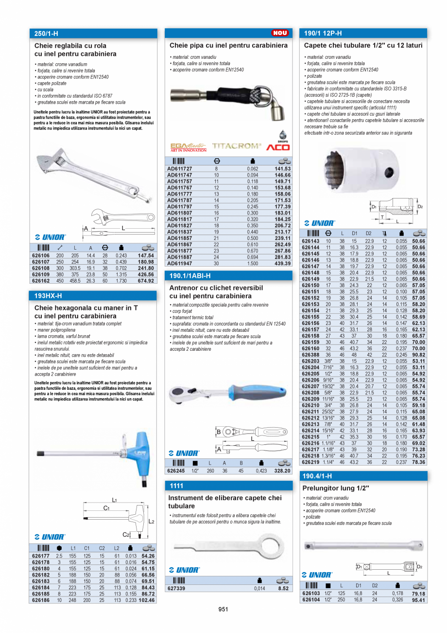 Pagina 949 - CATALOG-UNIOR-TEPID-INDUSTRIAL-2025_rev5  Catalog, brosura Romana • maner acoperit cu...