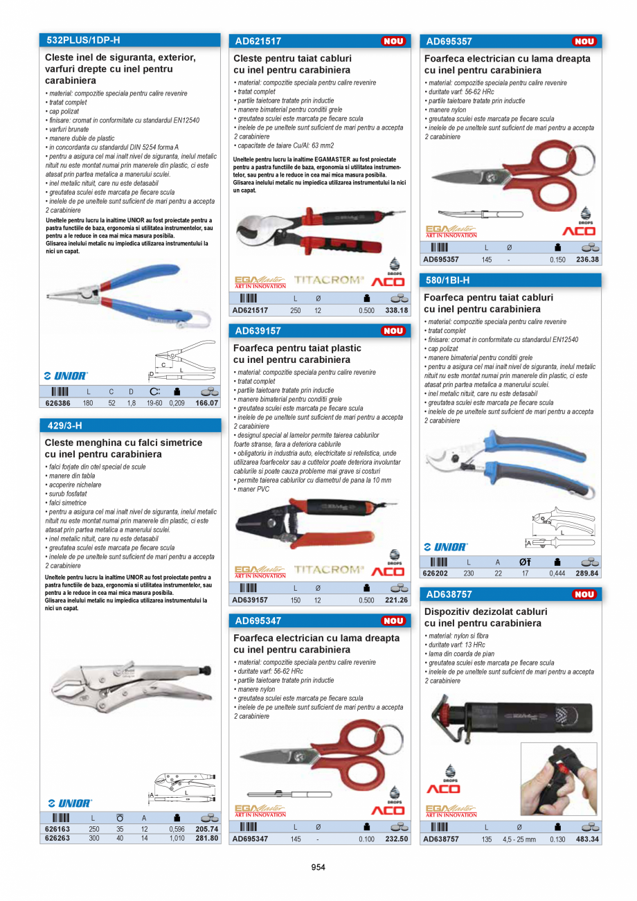 Pagina 952-CATALOG-UNIOR-TEPID-INDUSTRIAL-2025_rev5  Catalog, brosura Romana artie, carton gros, plastic,...
