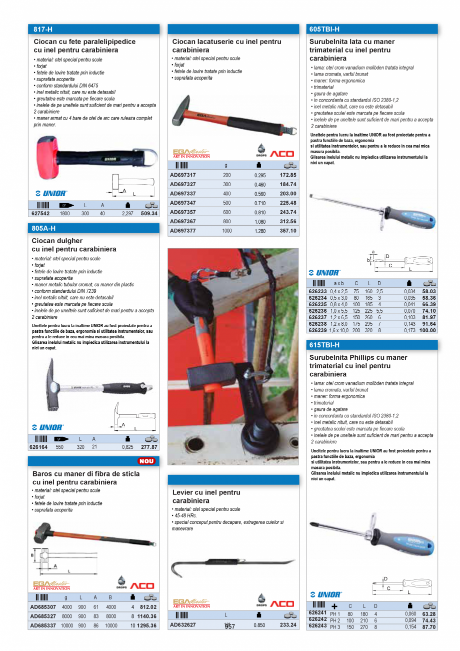 Pagina 955-CATALOG-UNIOR-TEPID-INDUSTRIAL-2025_rev5  Catalog, brosura Romana tilitare, acest instrument...