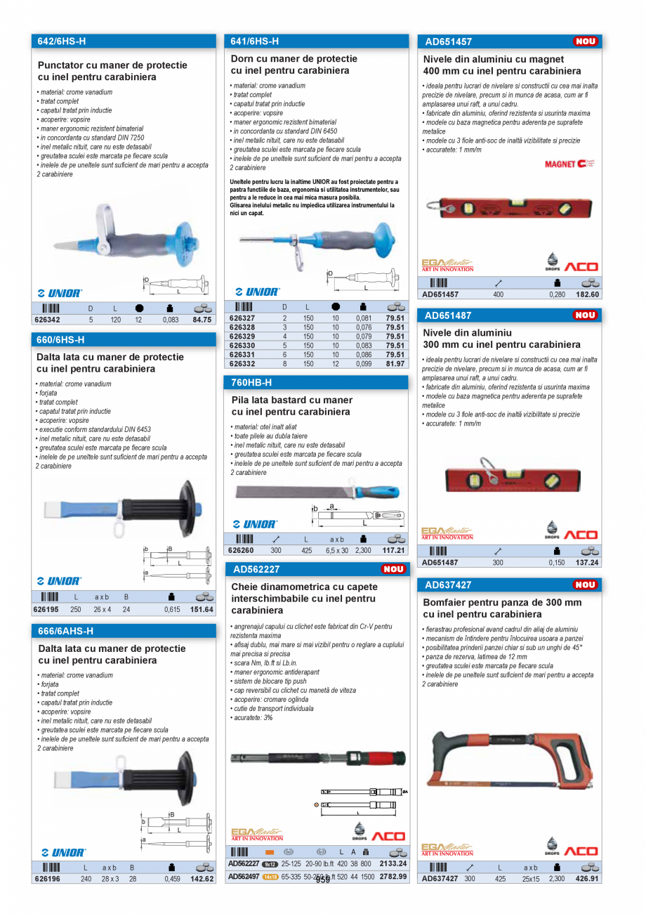Pagina 957 - CATALOG-UNIOR-TEPID-INDUSTRIAL-2025_rev5  Catalog, brosura Romana ata
• rigla

®...