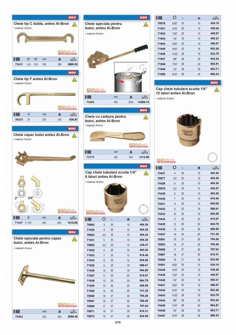 Pagina 977-CATALOG-UNIOR-TEPID-INDUSTRIAL-2025_rev5  Catalog, brosura Romana r
• set de 27 poansoane cu...