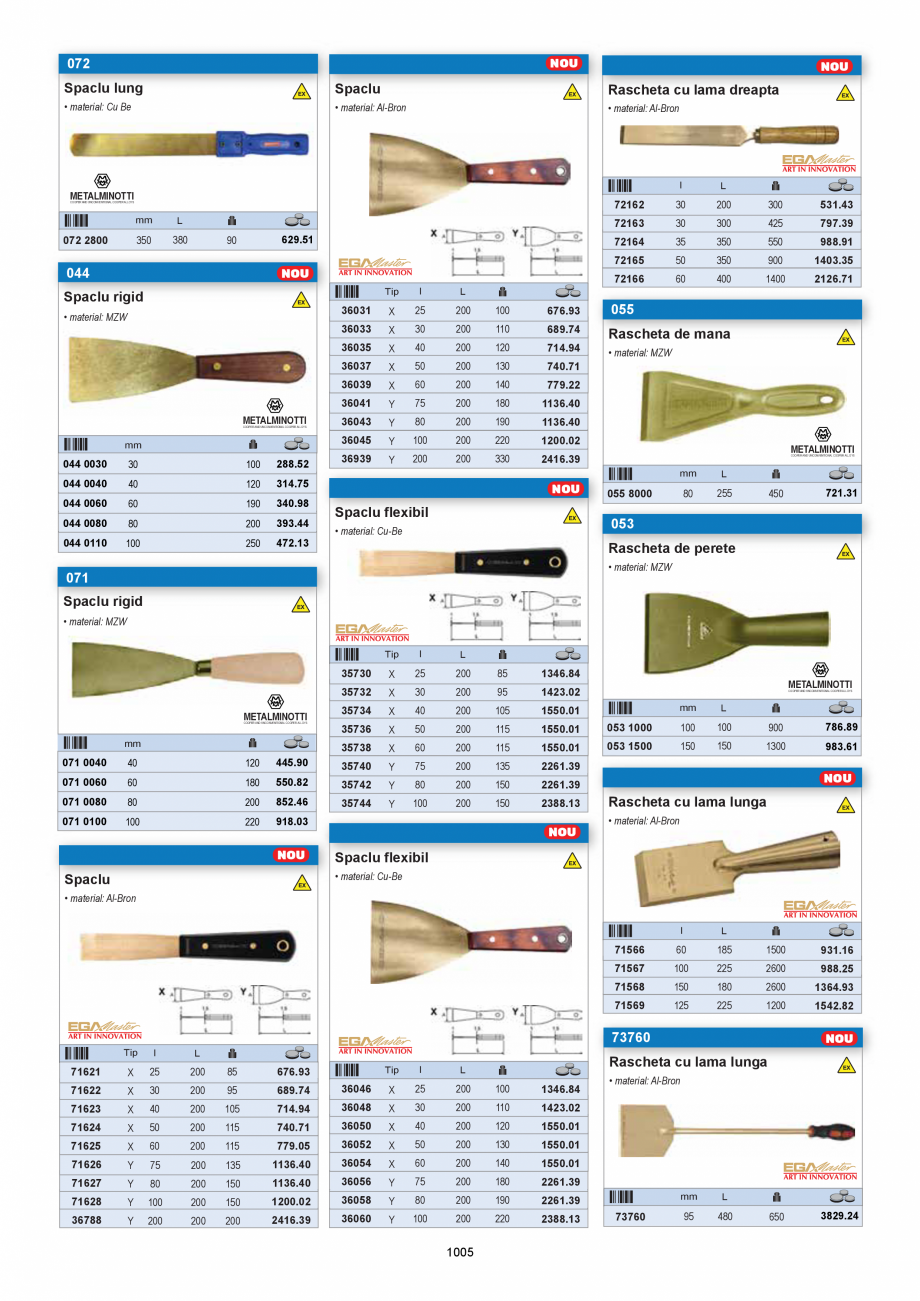 Pagina 1003-CATALOG-UNIOR-TEPID-INDUSTRIAL-2025_rev5  Catalog, brosura Romana  toate pilele au dubla taiere
...