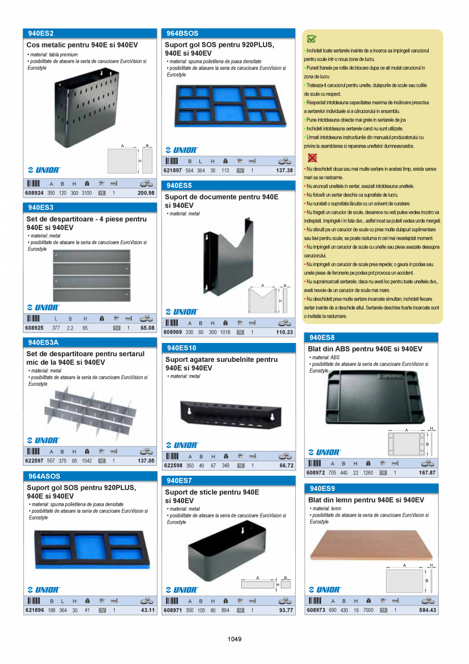 Pagina 1047 - CATALOG-UNIOR-TEPID-INDUSTRIAL-2025_rev5  Catalog, brosura Romana materiale plastice, ...
