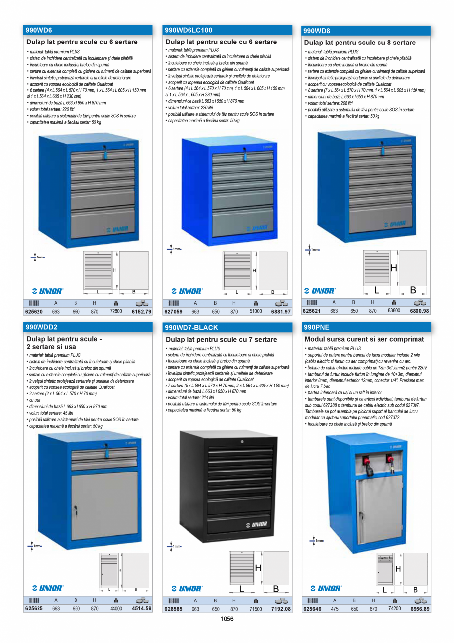 Pagina 1054-CATALOG-UNIOR-TEPID-INDUSTRIAL-2025_rev5  Catalog, brosura Romana ea lamei de maner este metalica...