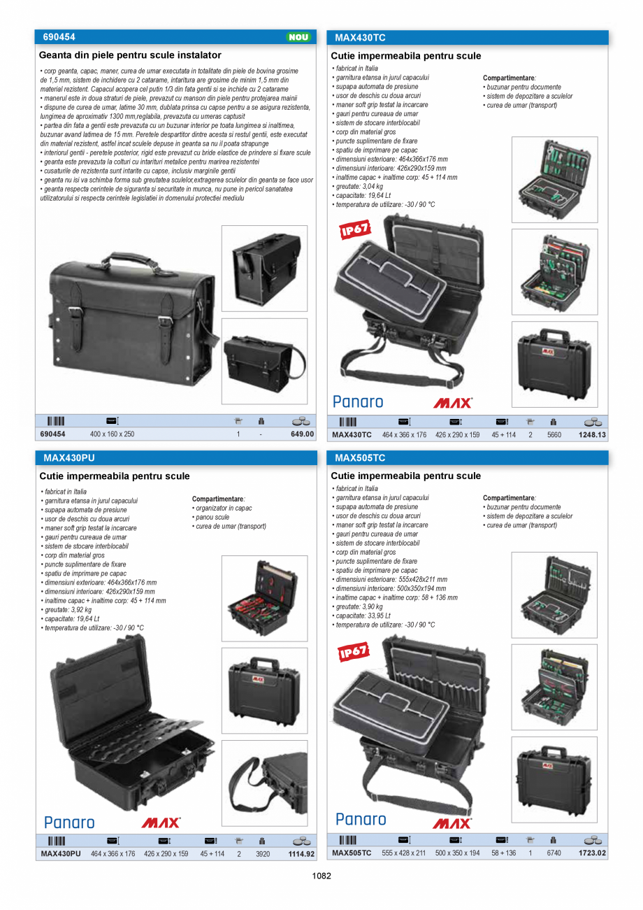 Pagina 1080-CATALOG-UNIOR-TEPID-INDUSTRIAL-2025_rev5  Catalog, brosura Romana .07

605CR (0.5 x 3.0 x 80, 0.8 x ...