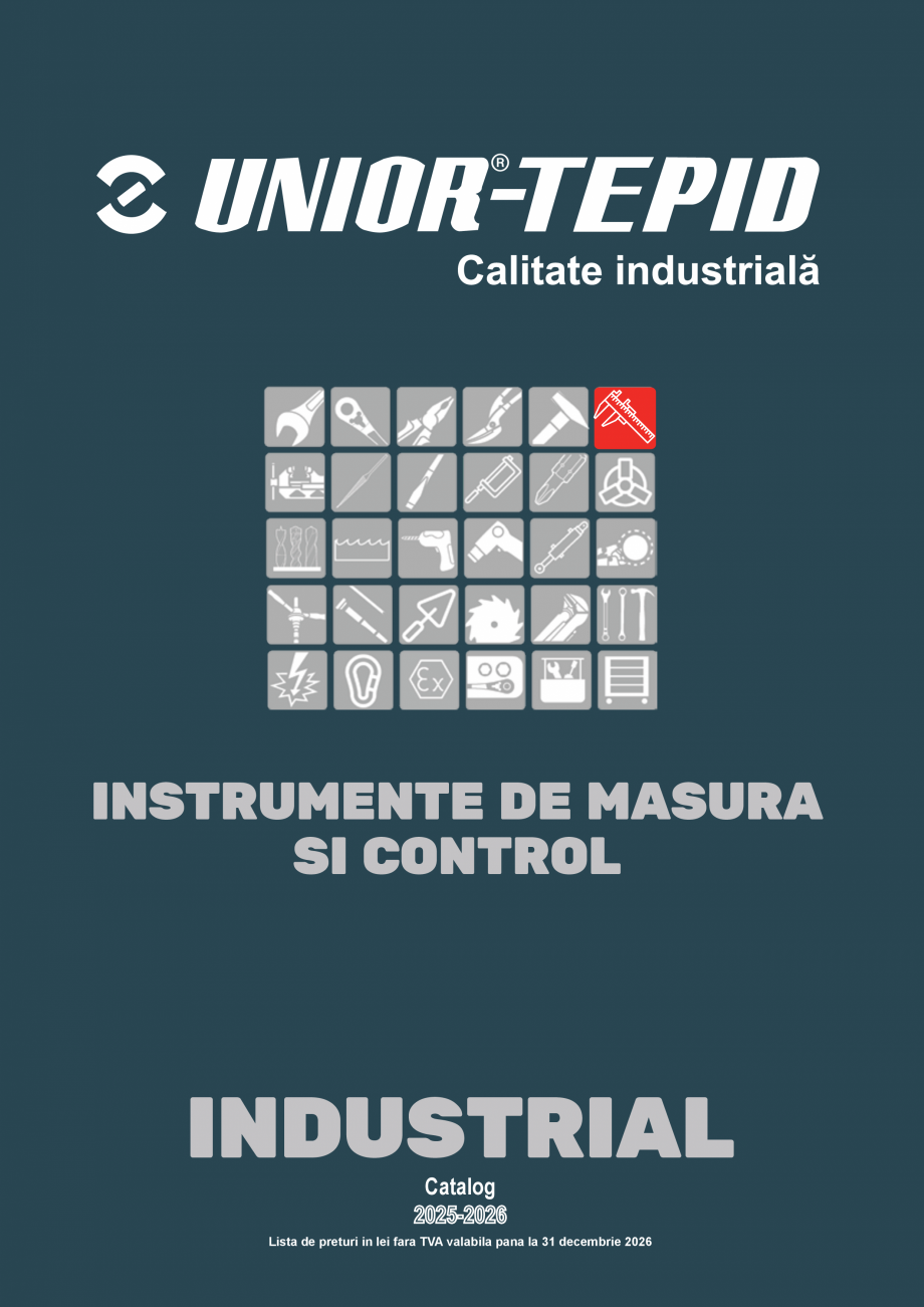 Pagina 1-CATALOG INDUSTRIAL UNIOR-TEPID 2025-2026 - INSTRUMENTE DE MASURA SI CONTROL web  Catalog, brosura...