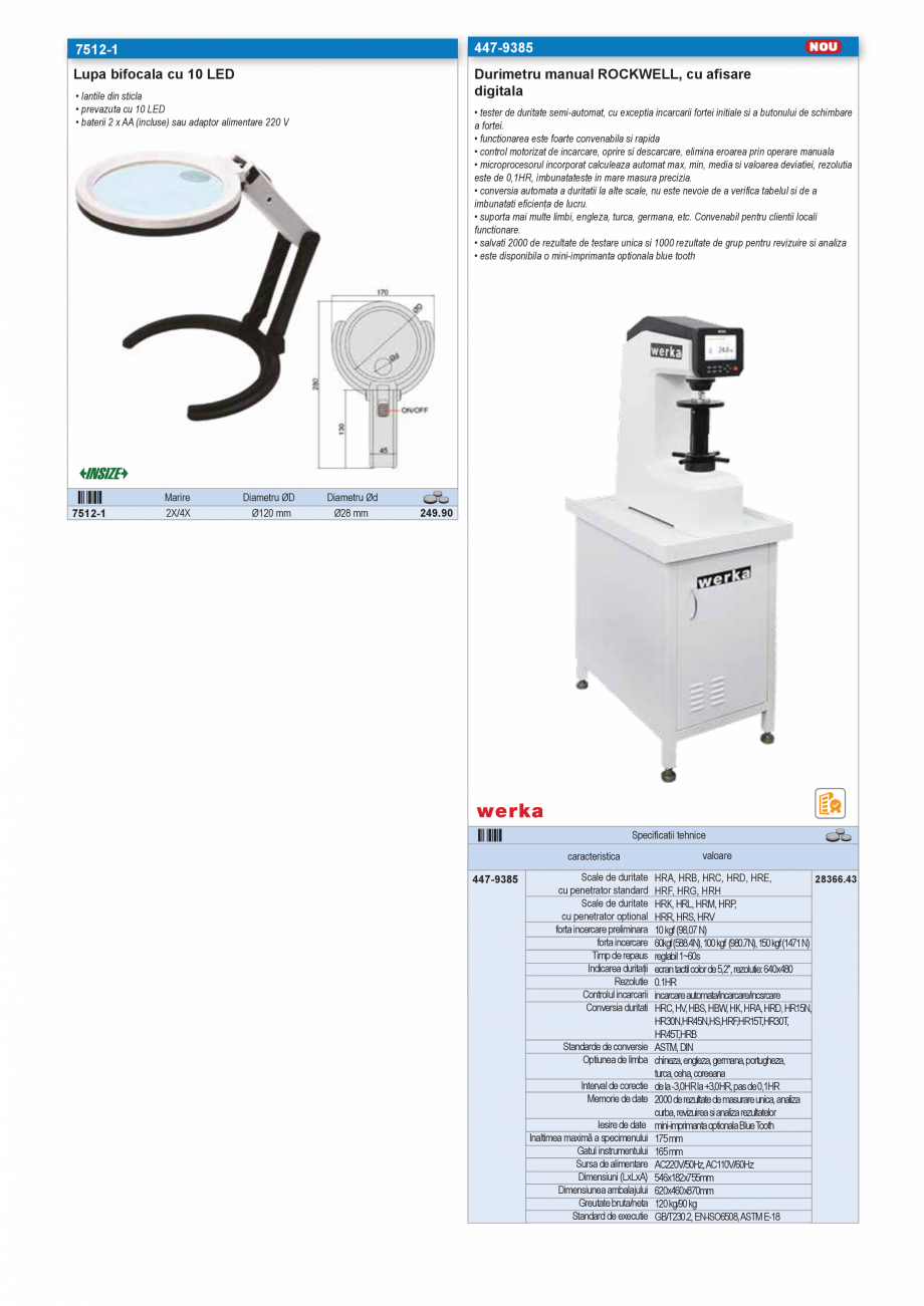 Pagina 39 - CATALOG INDUSTRIAL UNIOR-TEPID 2025-2026 - INSTRUMENTE DE MASURA SI CONTROL web  Catalog...