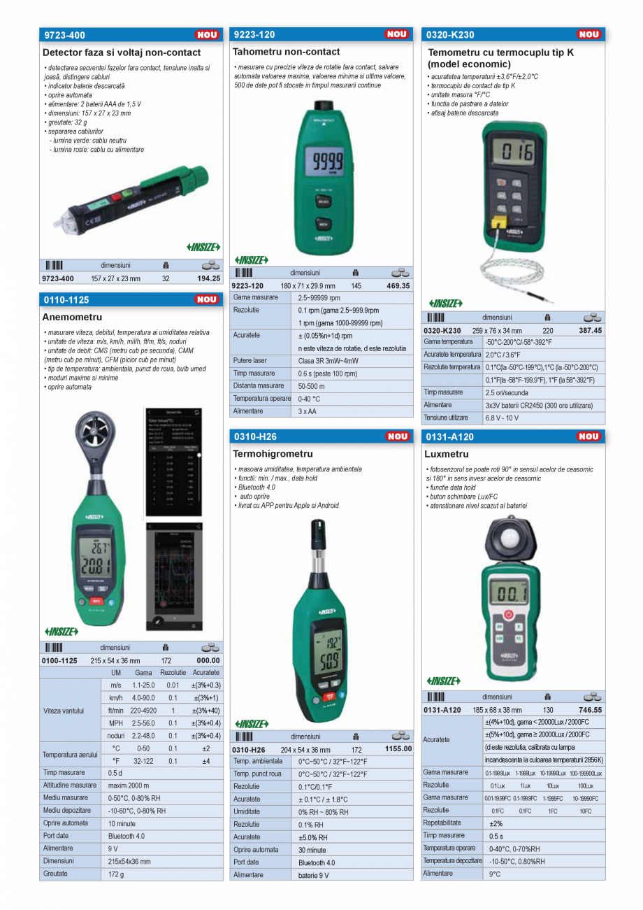 Pagina 42 - CATALOG INDUSTRIAL UNIOR-TEPID 2025-2026 - INSTRUMENTE DE MASURA SI CONTROL web  Catalog...