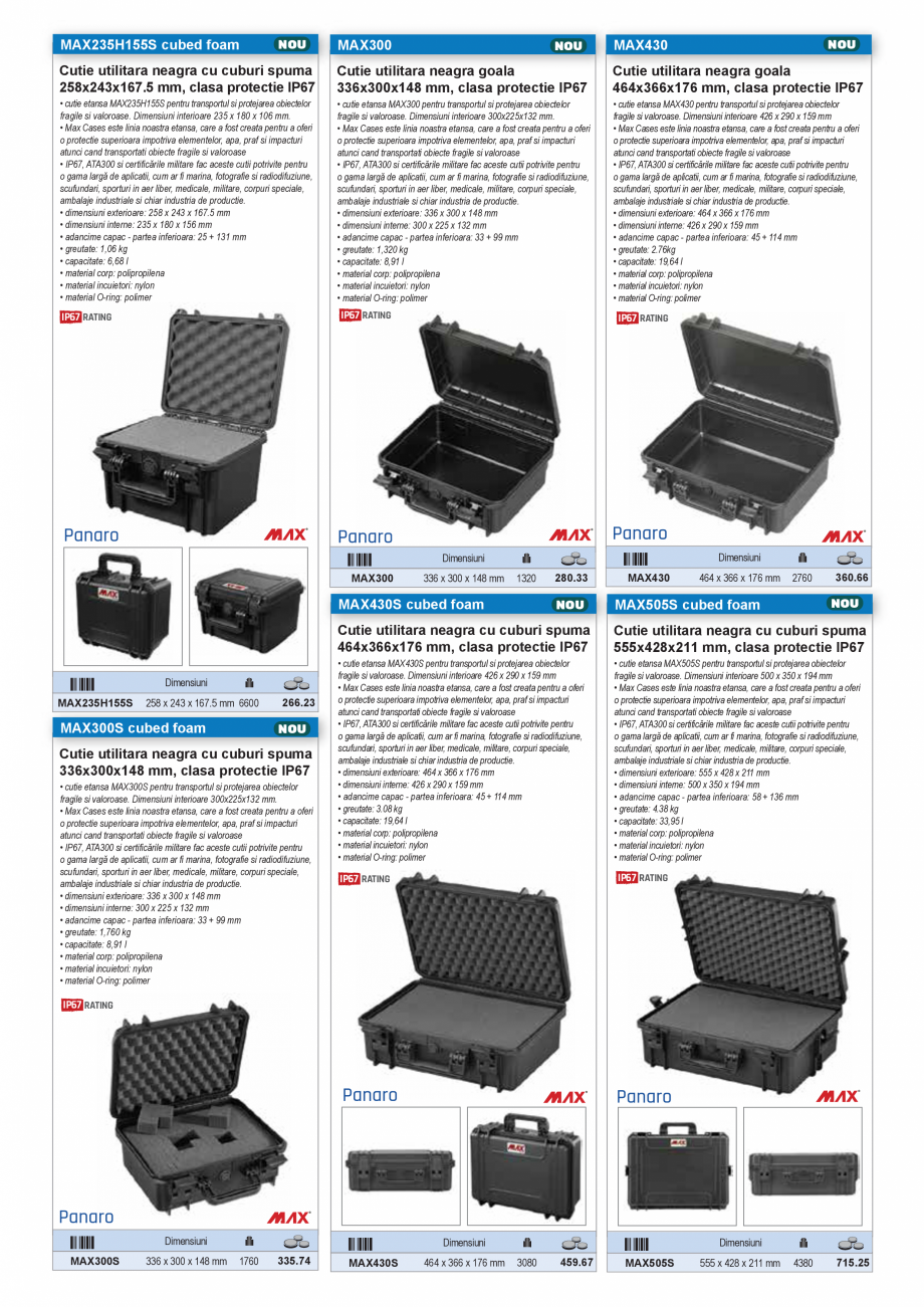 Pagina 8-Catalog industrial 2025 - 2026 - CUTII ETANSE PENTRU SCULE  Catalog, brosura Romana 0,16 kg

350 x...