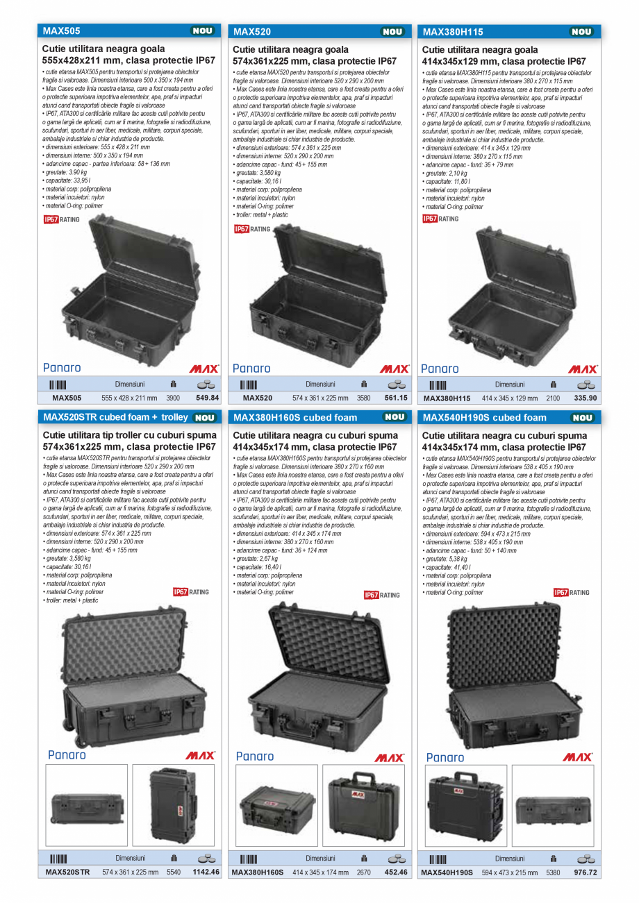 Pagina 9-Catalog industrial 2025 - 2026 - CUTII ETANSE PENTRU SCULE  Catalog, brosura Romana i potrivite...