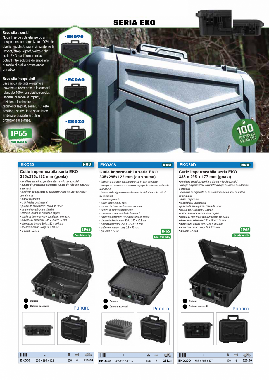 Pagina 16-Catalog industrial 2025 - 2026 - CUTII ETANSE PENTRU SCULE  Catalog, brosura Romana  un sertar...