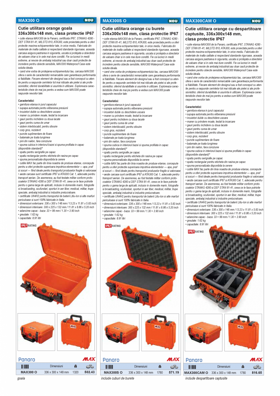 Pagina 23 - Catalog industrial 2025 - 2026 - CUTII ETANSE PENTRU SCULE  Catalog, brosura Romana...