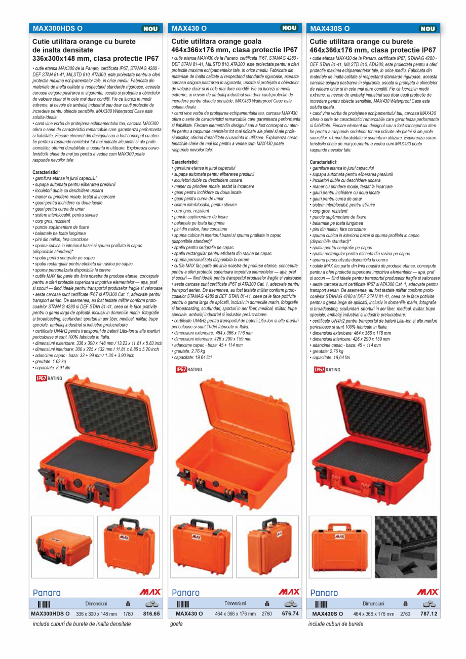 Pagina 24-Catalog industrial 2025 - 2026 - CUTII ETANSE PENTRU SCULE  Catalog, brosura Romana  aer liber,...