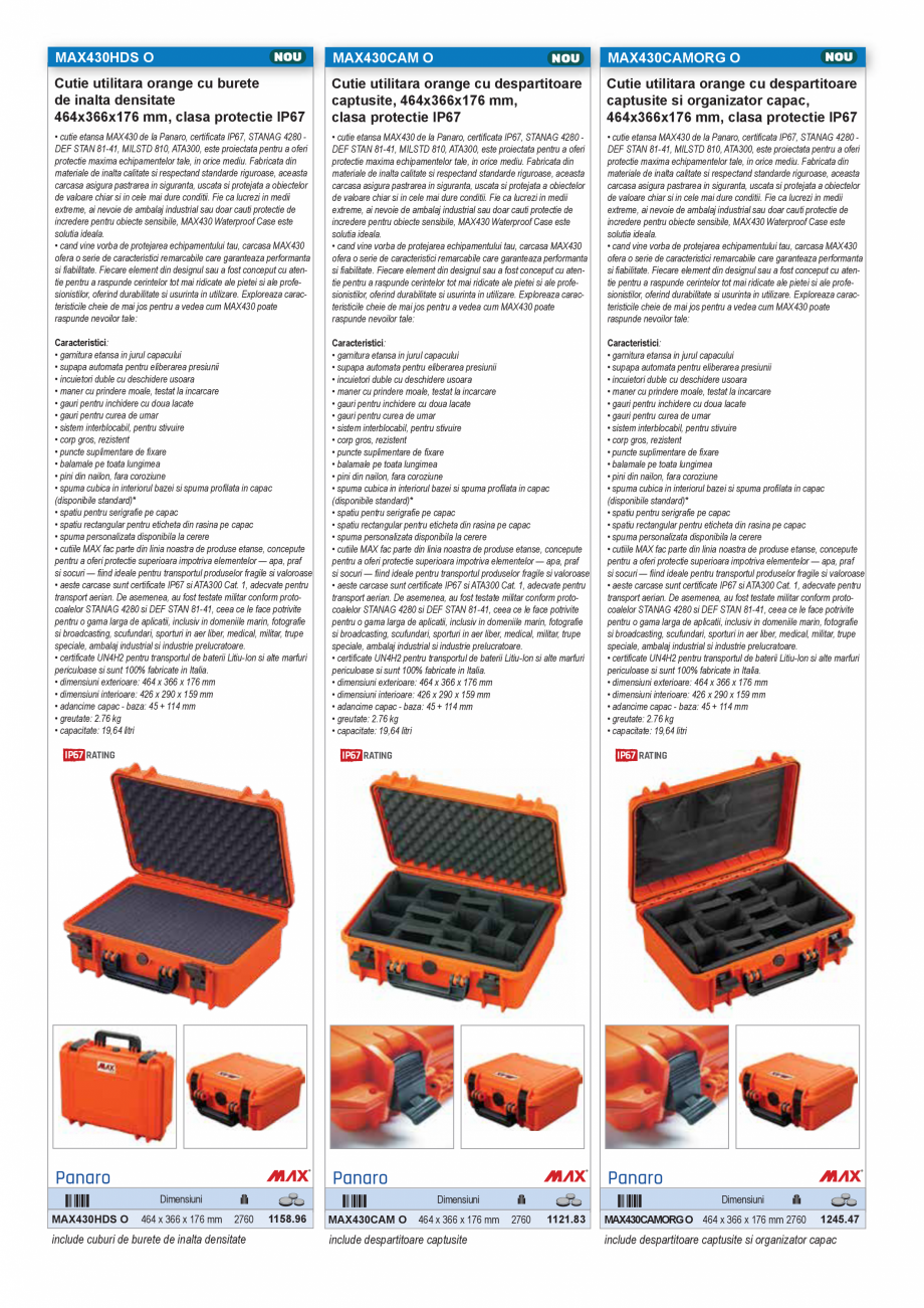 Pagina 25 - Catalog industrial 2025 - 2026 - CUTII ETANSE PENTRU SCULE  Catalog, brosura Romana e...