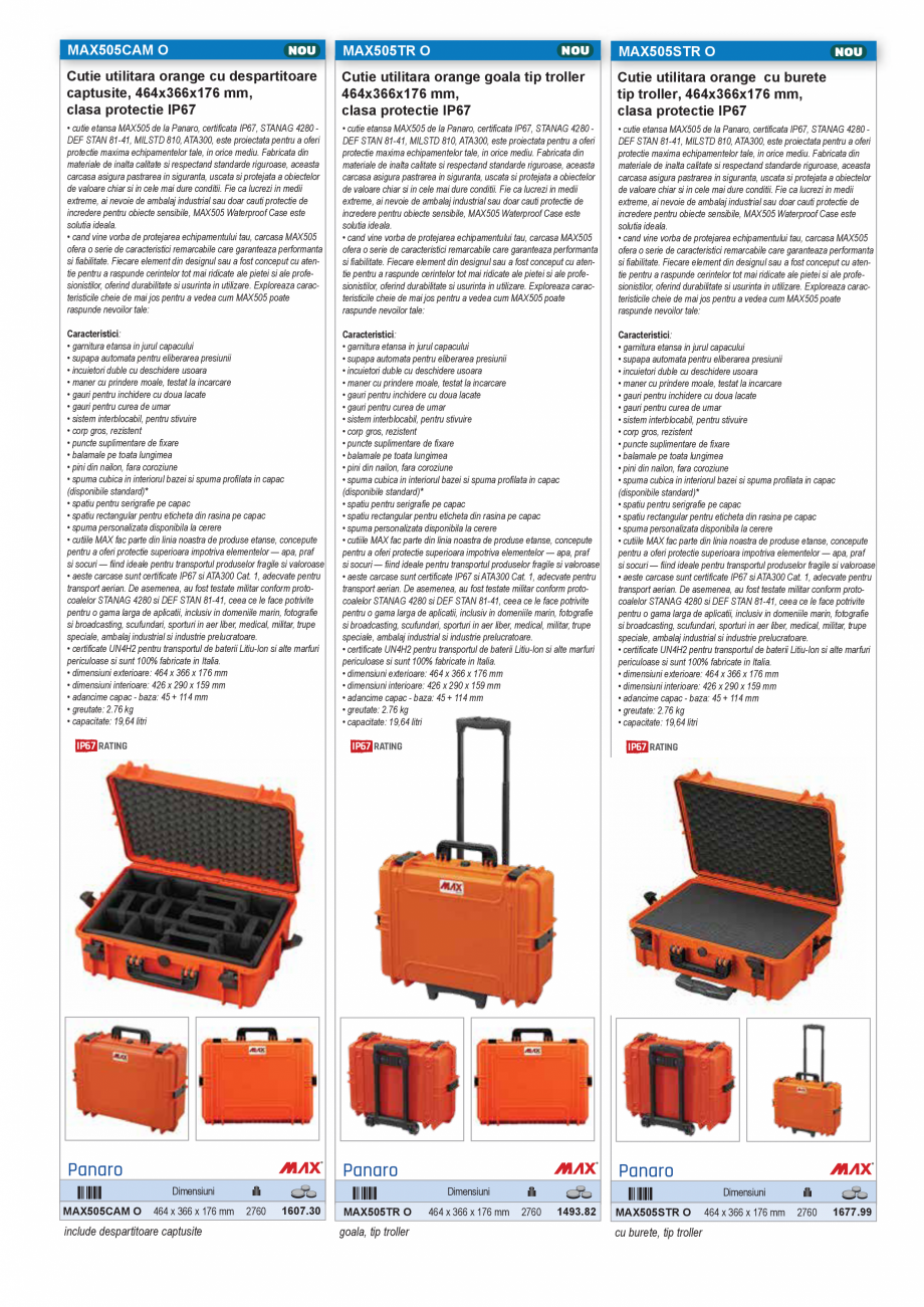 Pagina 27 - Catalog industrial 2025 - 2026 - CUTII ETANSE PENTRU SCULE  Catalog, brosura Romana tru
...