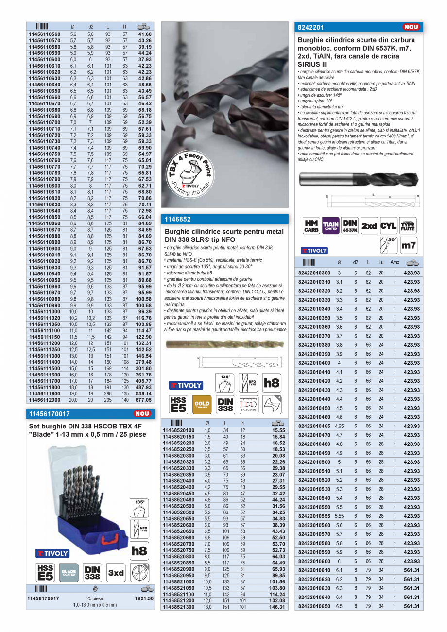 Pagina 13-CATALOG INDUSTRIAL UNIOR-TEPID 2025-2026 - BURGHIE SI CAROTE PENTRU METAL web  Catalog, brosura...