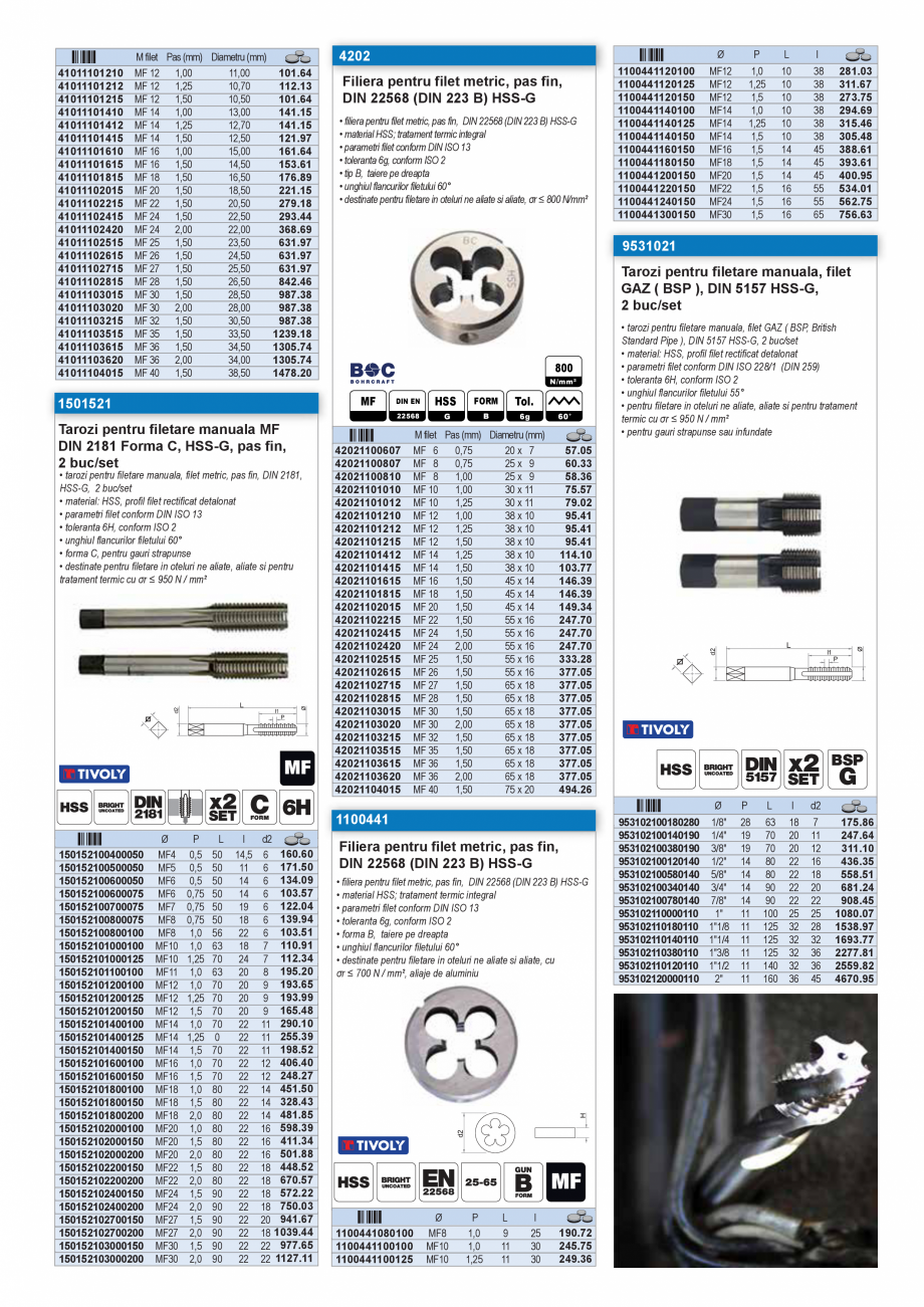 Pagina 26-CATALOG INDUSTRIAL UNIOR-TEPID 2025-2026 - BURGHIE SI CAROTE PENTRU METAL web  Catalog, brosura...