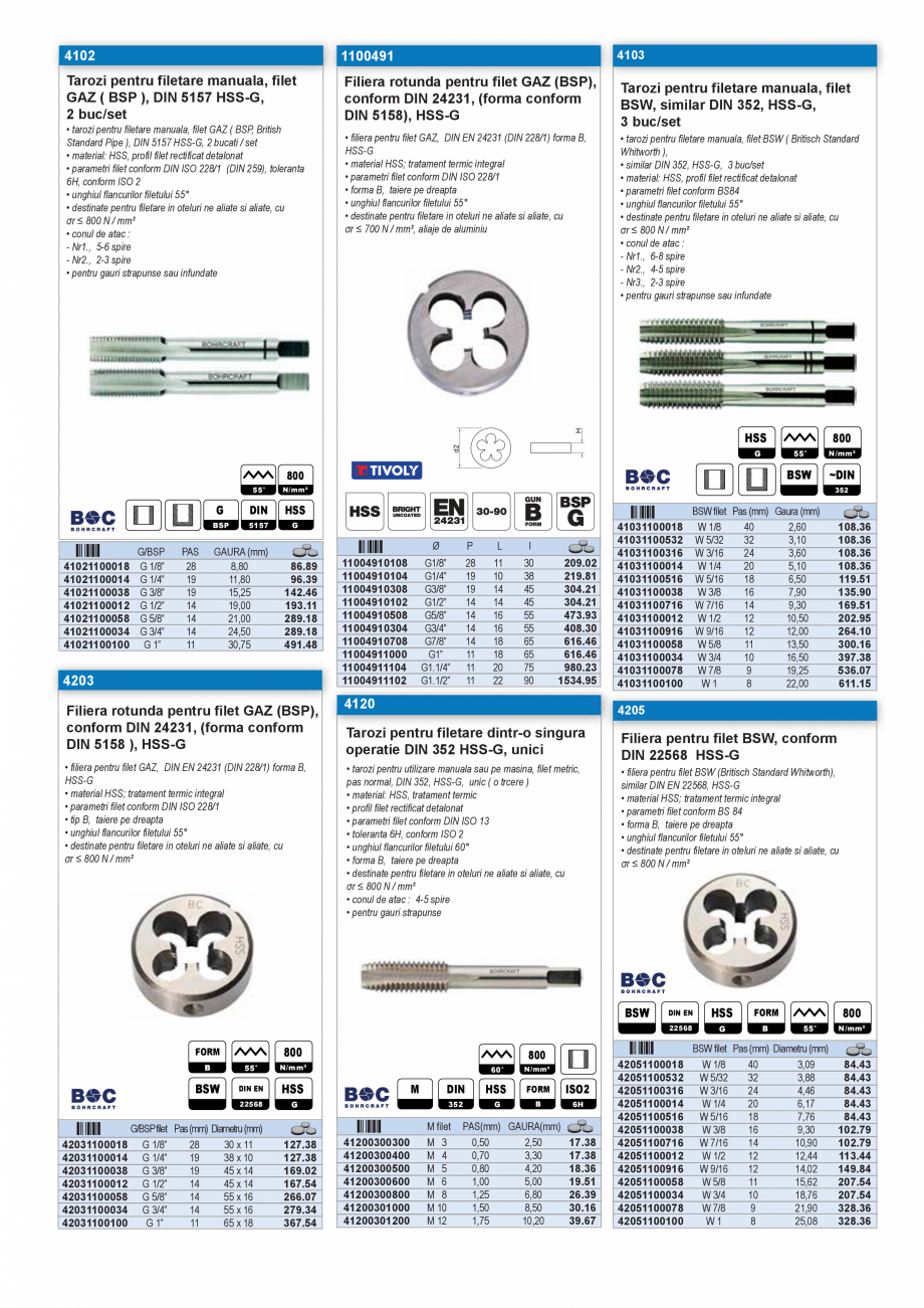 Pagina 27 - CATALOG INDUSTRIAL UNIOR-TEPID 2025-2026 - BURGHIE SI CAROTE PENTRU METAL web  Catalog, ...