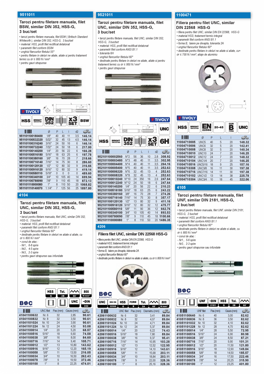 Pagina 28-CATALOG INDUSTRIAL UNIOR-TEPID 2025-2026 - BURGHIE SI CAROTE PENTRU METAL web  Catalog, brosura...