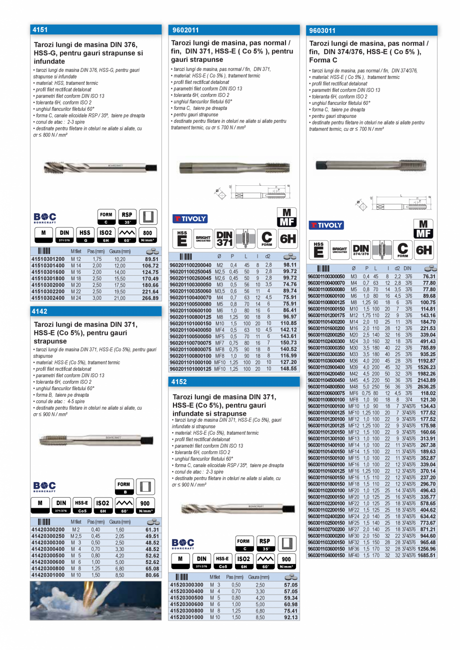 Pagina 30-CATALOG INDUSTRIAL UNIOR-TEPID 2025-2026 - BURGHIE SI CAROTE PENTRU METAL web  Catalog, brosura...