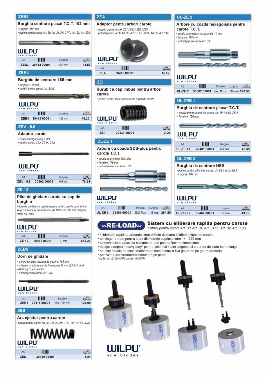 Pagina 52-CATALOG INDUSTRIAL UNIOR-TEPID 2025-2026 - BURGHIE SI CAROTE PENTRU METAL web  Catalog, brosura...
