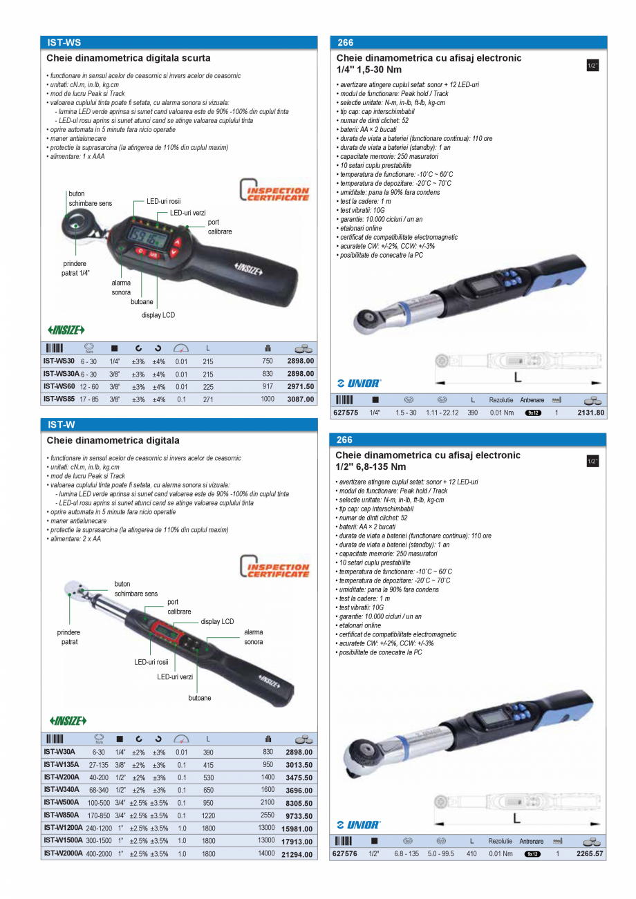 Pagina 21 - CATALOG INDUSTRIAL UNIOR-TEPID 2025-2026 - DINAMOMETRIE - 56 web  Catalog, brosura...