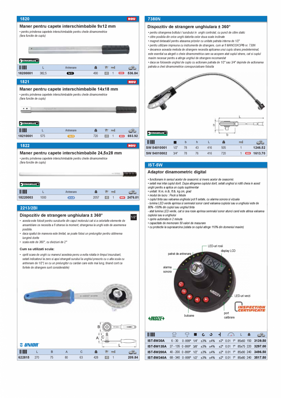 Pagina 26 - CATALOG INDUSTRIAL UNIOR-TEPID 2025-2026 - DINAMOMETRIE - 56 web  Catalog, brosura...