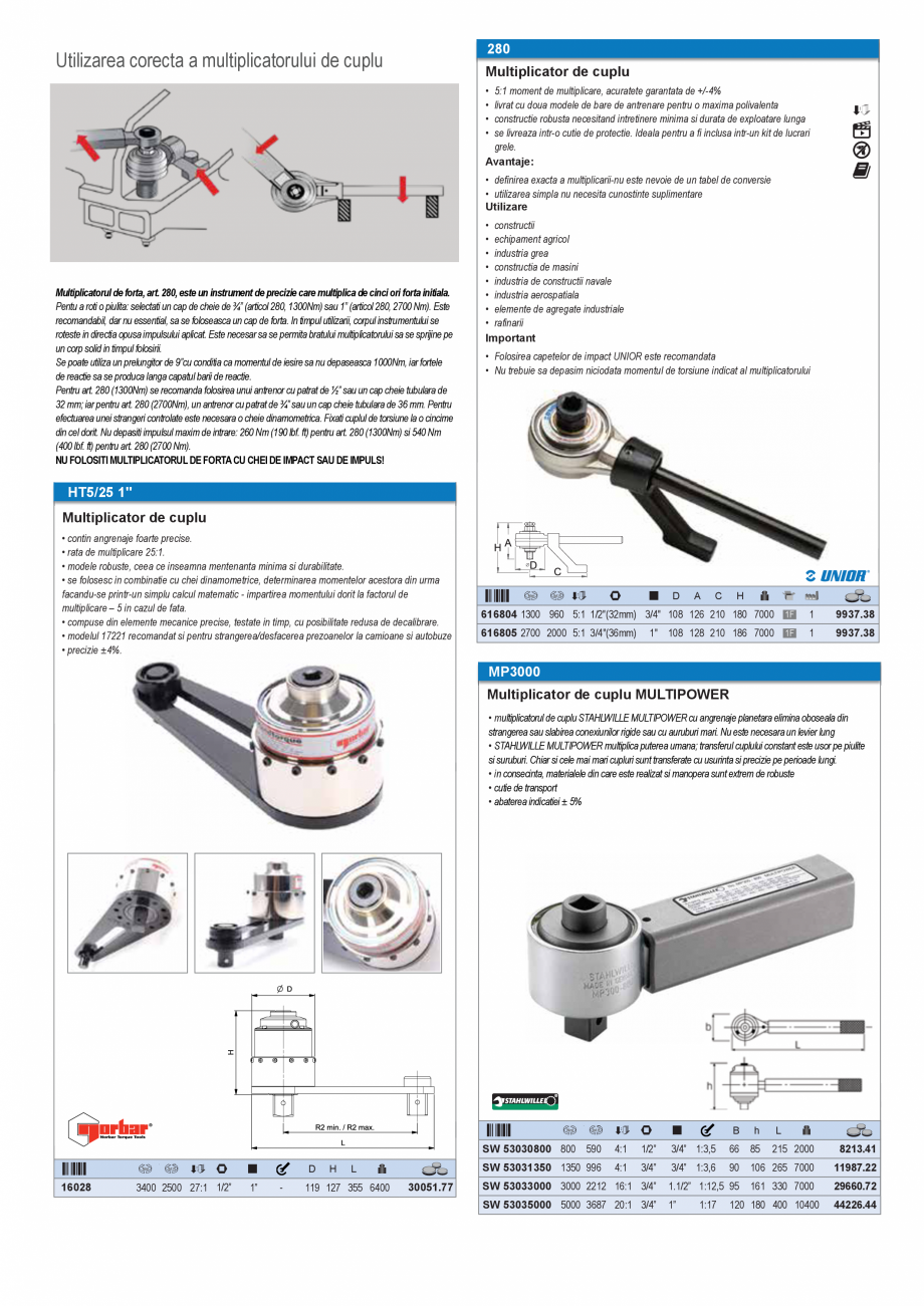 Pagina 28 - CATALOG INDUSTRIAL UNIOR-TEPID 2025-2026 - DINAMOMETRIE - 56 web  Catalog, brosura...