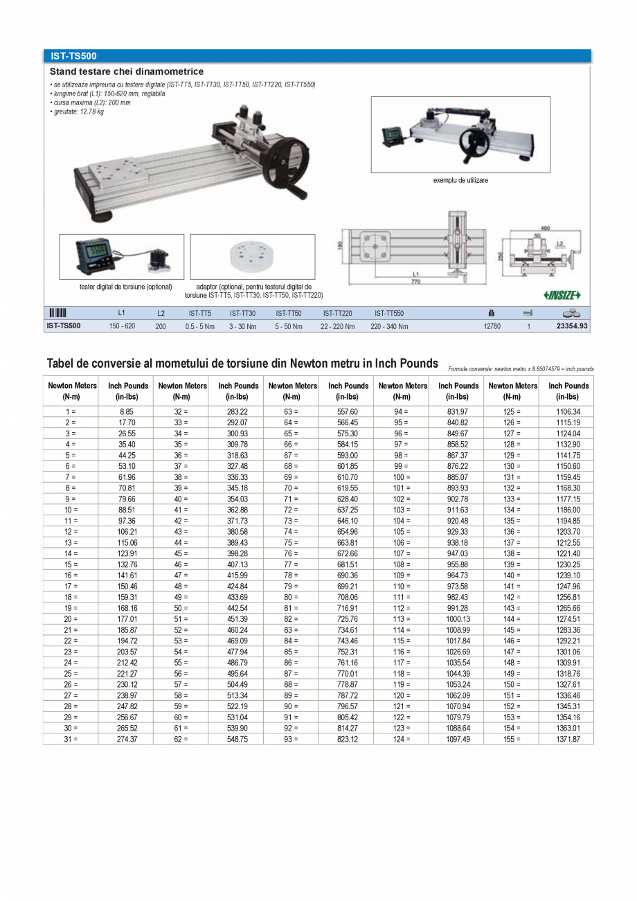 Pagina 44 - CATALOG INDUSTRIAL UNIOR-TEPID 2025-2026 - DINAMOMETRIE - 56 web  Catalog, brosura...