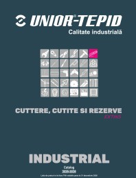 Catalog industrial 2025 - 2026 - CUTTERE SI CUTITE EXTINS