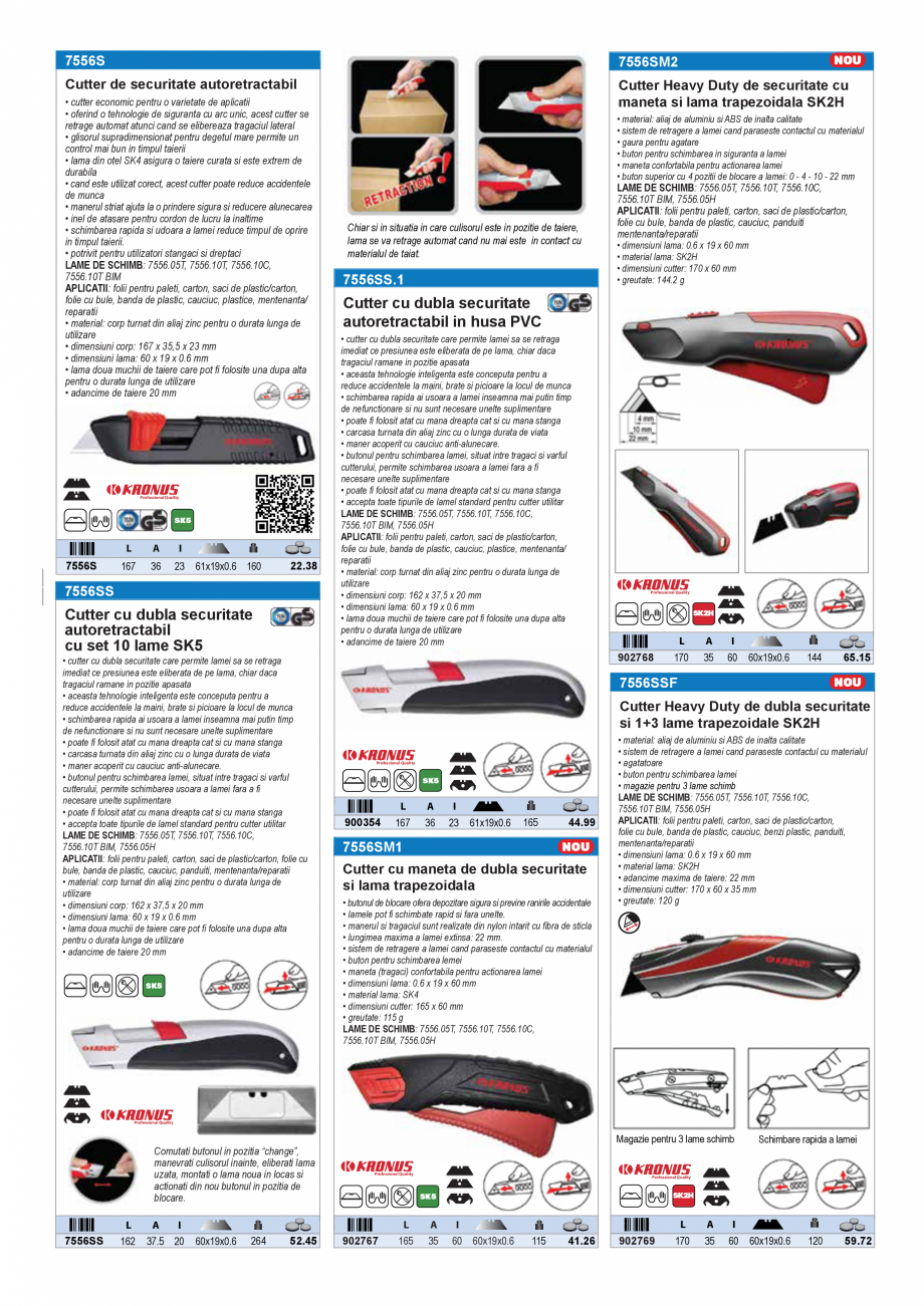 Pagina 11 - CATALOG INDUSTRIAL UNIOR-TEPID 2025-2026 - CUTTERE SI CUTITE EXTINS web  Catalog,...