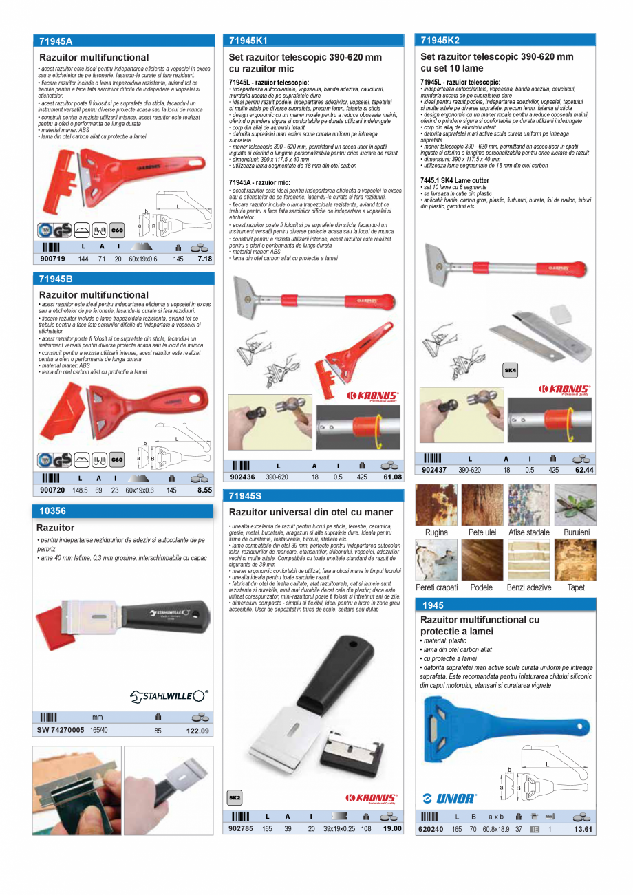 Pagina 17 - CATALOG INDUSTRIAL UNIOR-TEPID 2025-2026 - CUTTERE SI CUTITE EXTINS web  Catalog,...