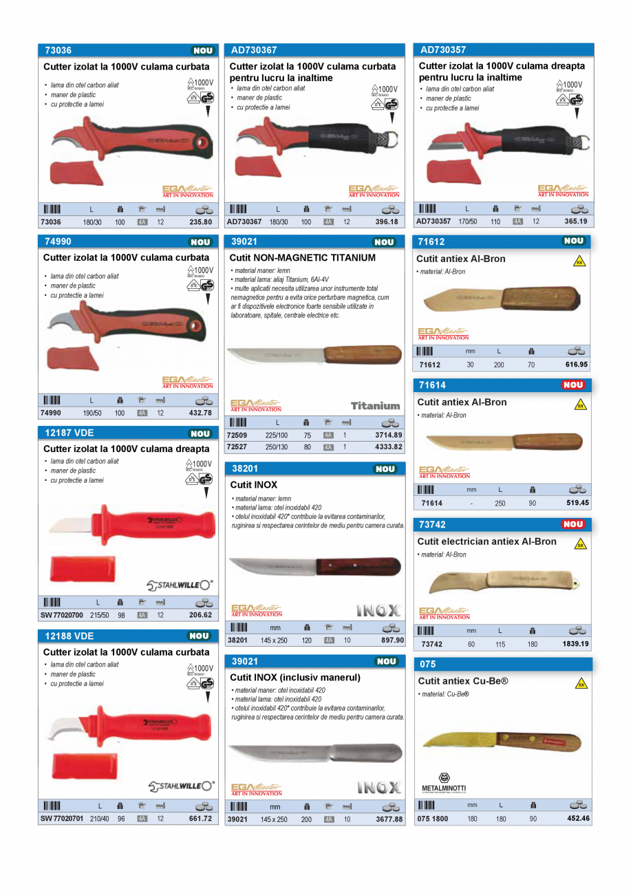 Pagina 21-CATALOG INDUSTRIAL UNIOR-TEPID 2025-2026 - CUTTERE SI CUTITE EXTINS web  Catalog, brosura Romana  0....