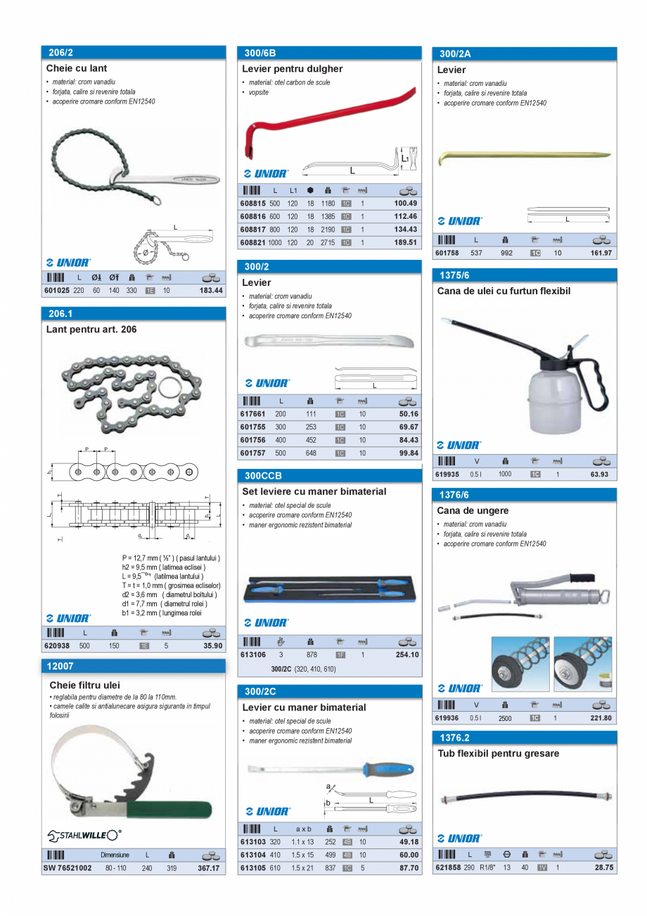 Pagina 3-CATALOG INDUSTRIAL UNIOR-TEPID 2025-2026 - AUTOMOTIVE web  Catalog, brosura Romana 

108.69

•...