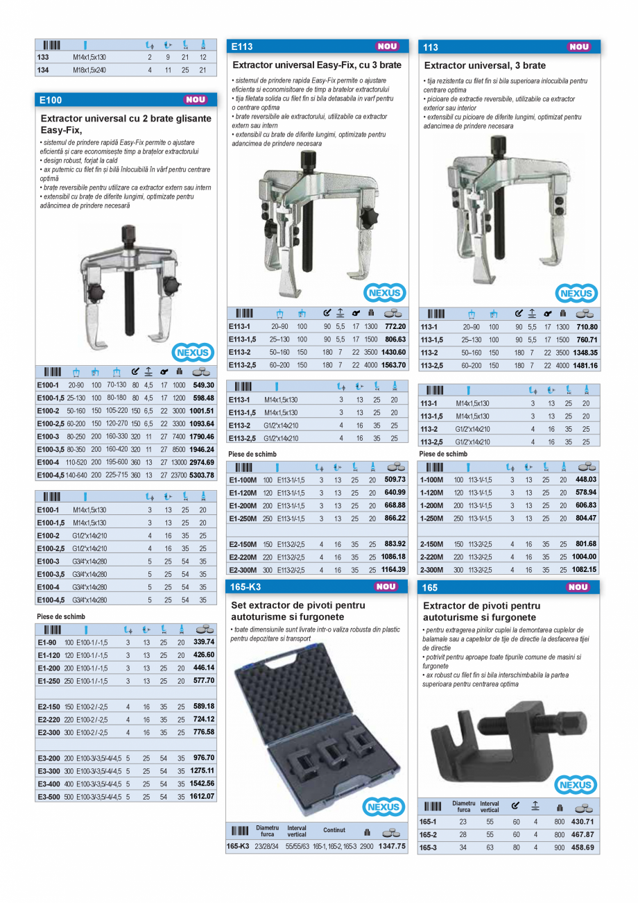 Pagina 14 - CATALOG INDUSTRIAL UNIOR-TEPID 2025-2026 - AUTOMOTIVE web  Catalog, brosura Romana 17.21...